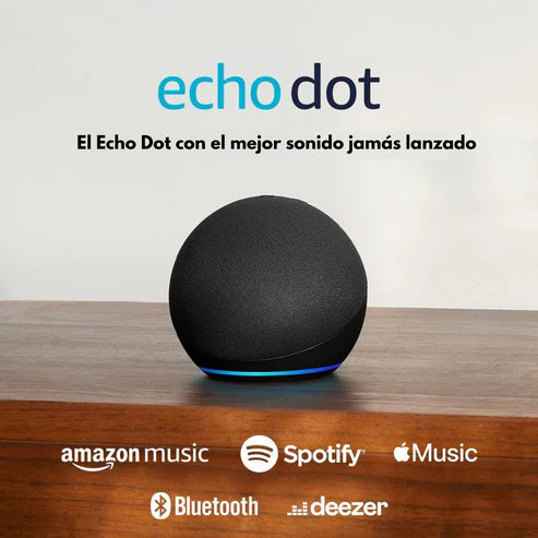 Altavoz inteligente Alexa Echo Dot de 5ª generación|Remate Marzo 2026 50% DESCUENTO