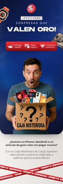 CAJA MISTERIOSA EDICIÓN IPHONE 17 2025 - SOLO HOY 50% DESCUENTO BLACK FRIDAY (Últimas Unidades)