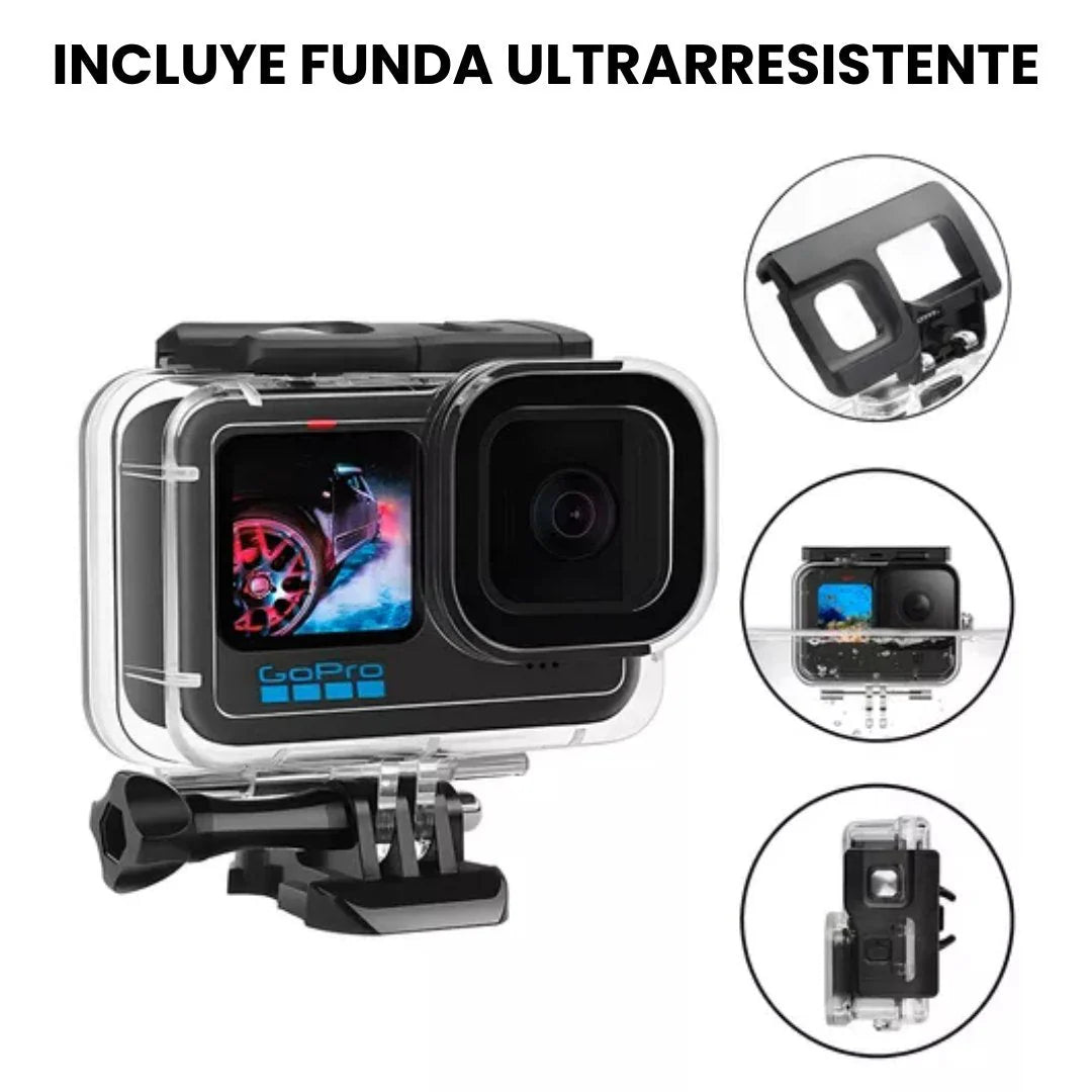 OFERTA 2026 - CÁMARA GOPRO HERO 13 BLACK + FUNDA ULTRARRESISTENTE DE REGALO - [PROMOCIÓN DE CUMPLEAÑOS]
